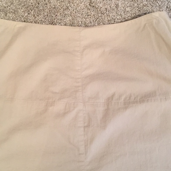Banana republic khaki stretch skirt size 10 - Picture 4 of 5